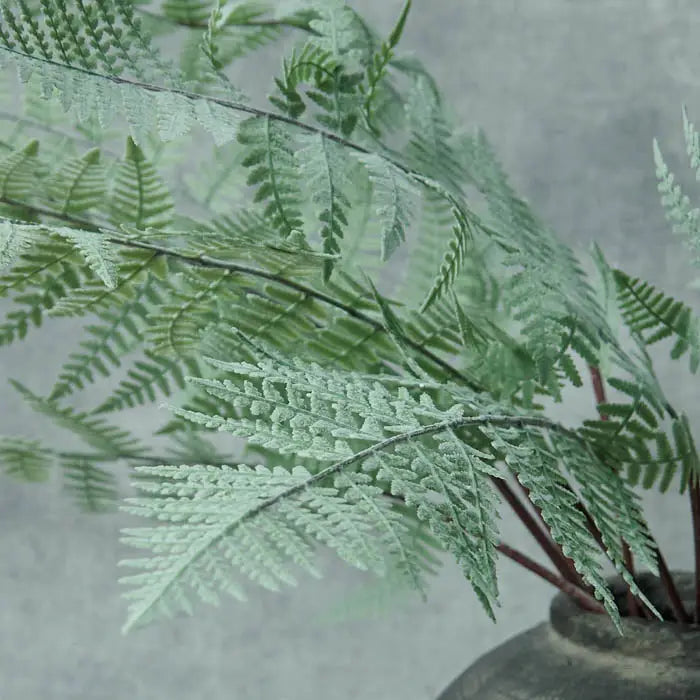 Faux Green Fern Stem