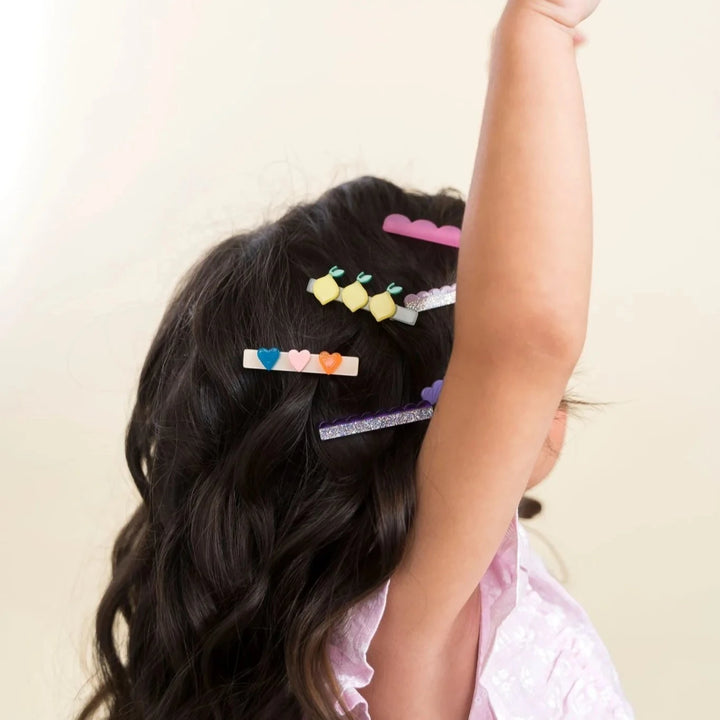 Lemon Set of 3 Hair Clips