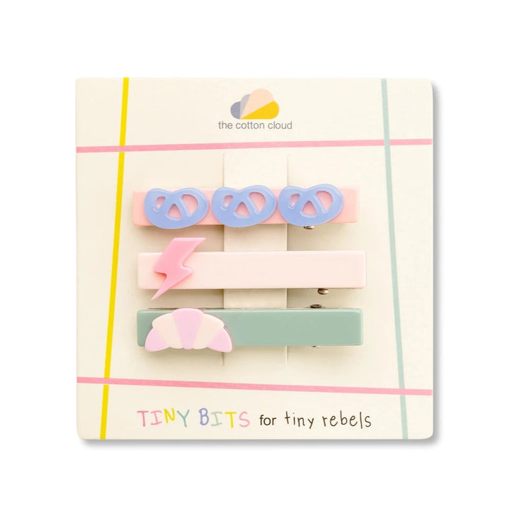 Bakery Set of 3 Hair Clips