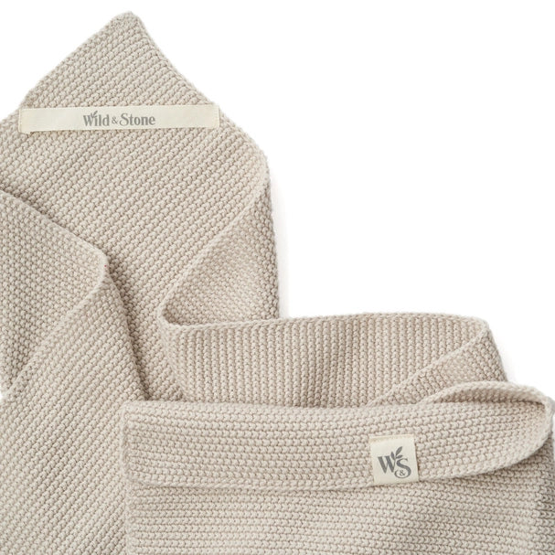 Organic Cotton Knitted Dish/Hand Towel