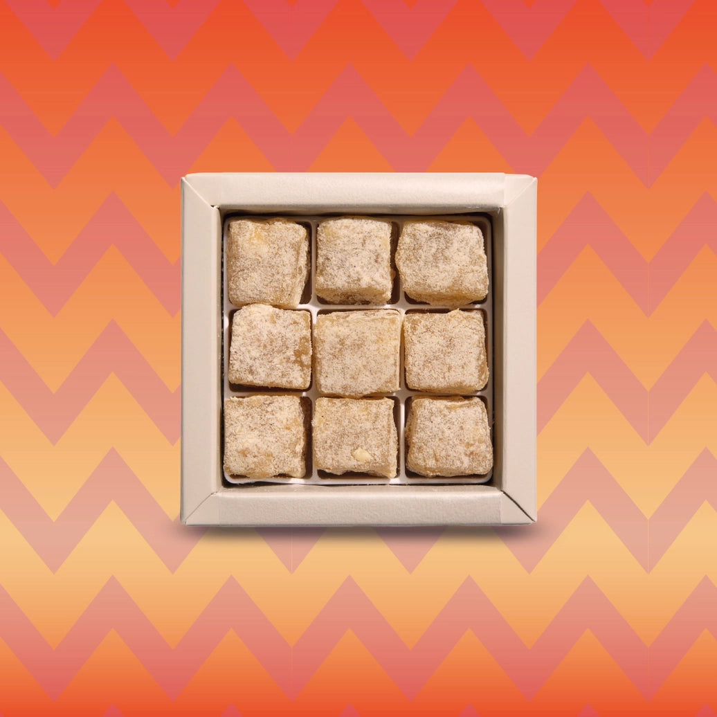 Hazelnut with Caramel Turkish Delight