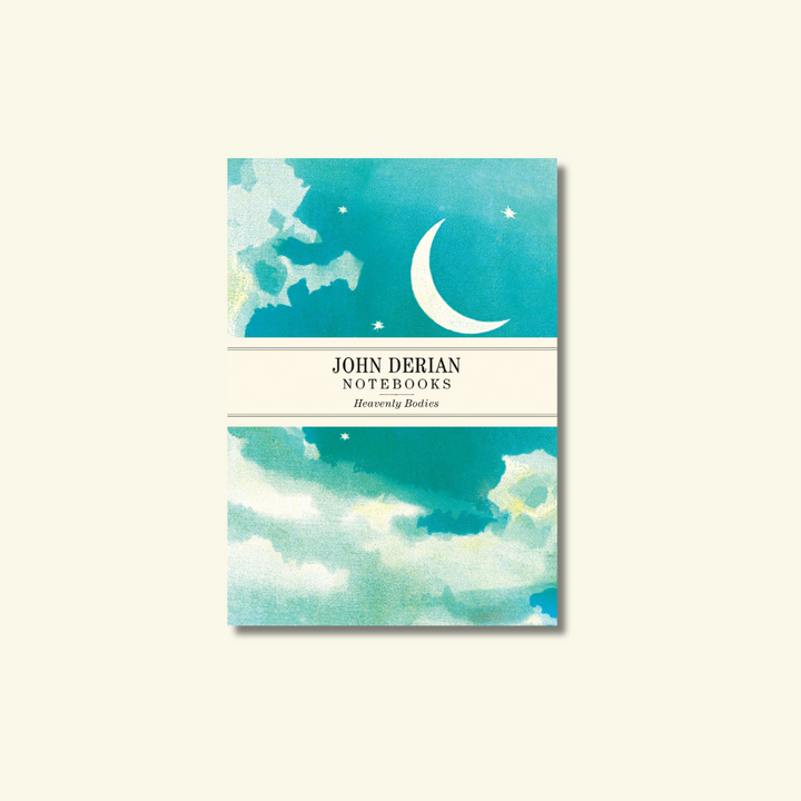 Set of 3 John Derian Notebooks: Heavenly Bodies