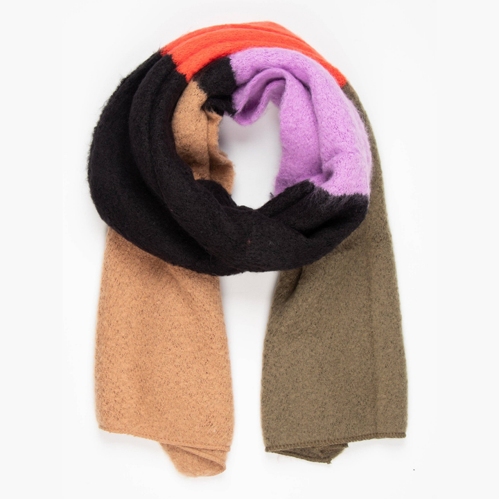 Hester Colourblock Chunky Scarf