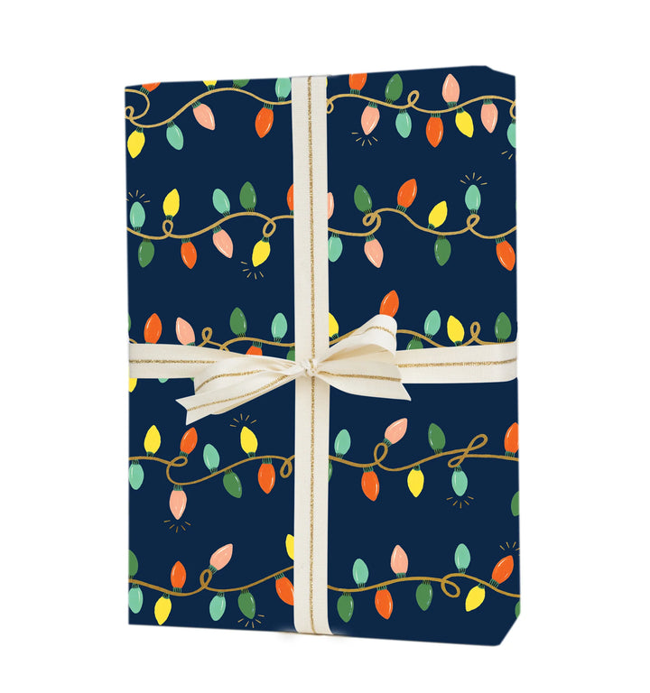 Holiday Lights Gift Wrap