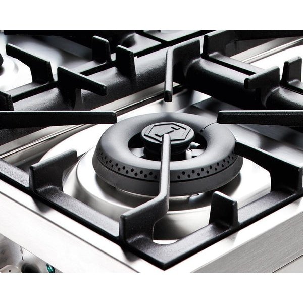 ILVE Milano Black 120cm - Double Oven - 7 Gas Burners