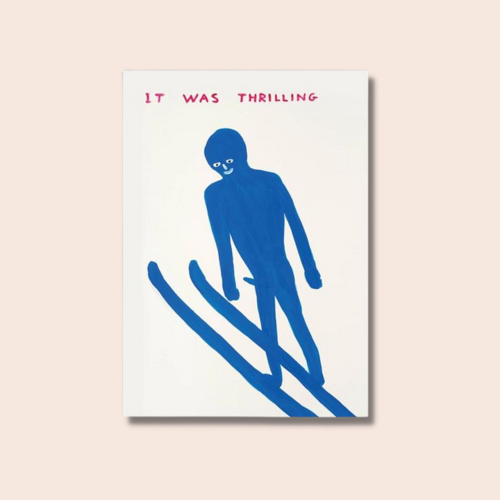 It was Thrilling Ski Postcard