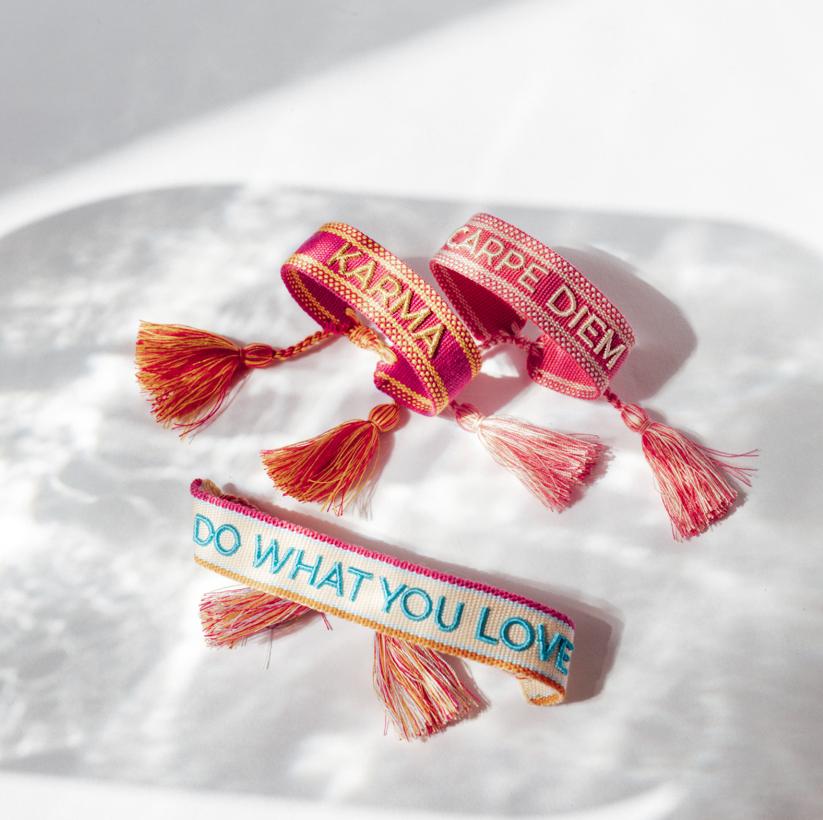 Do What You Love Statement Bracelet