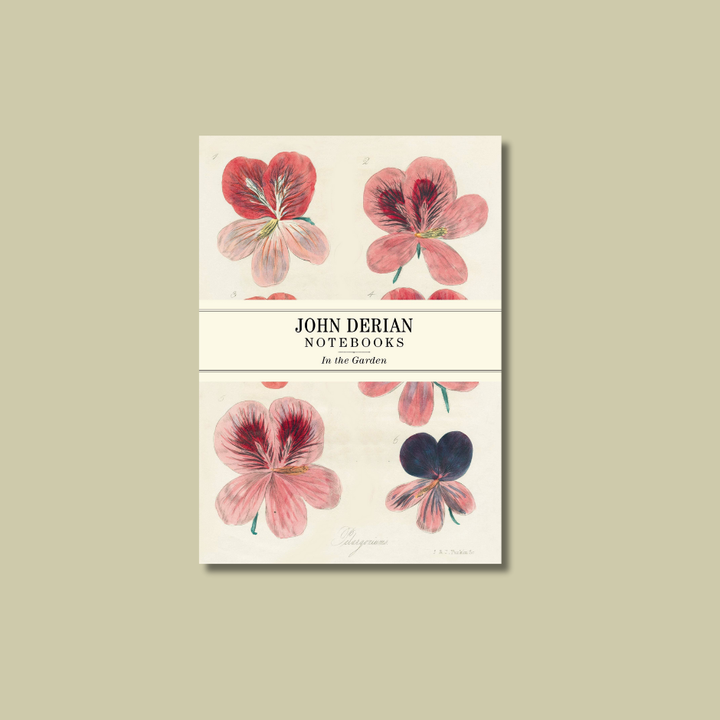 Set of 3 John Derian Notebooks: In the Garden