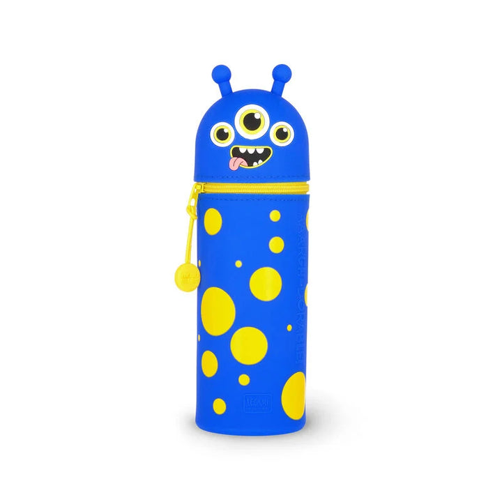 Monster 2-In-1 Silicone Pencil Case