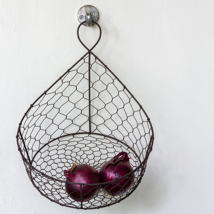 Tear Drop Wire Basket