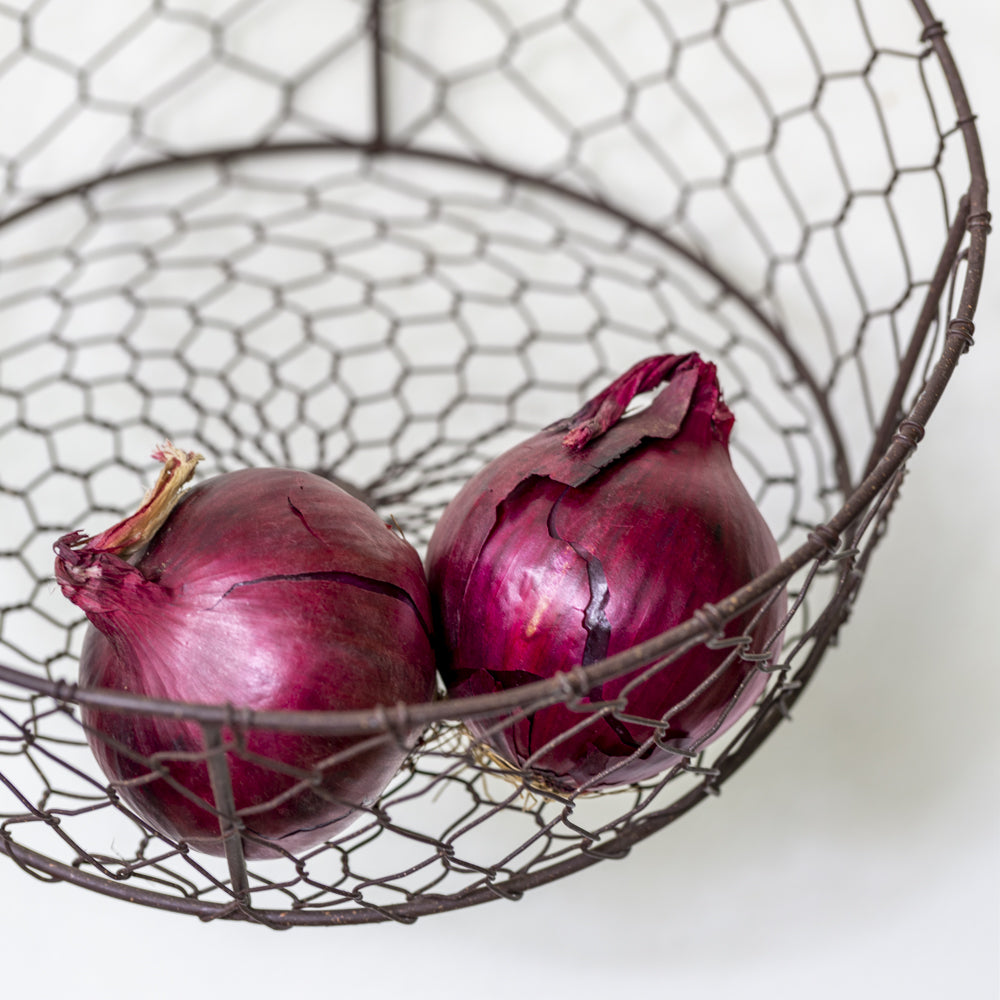 Tear Drop Wire Basket