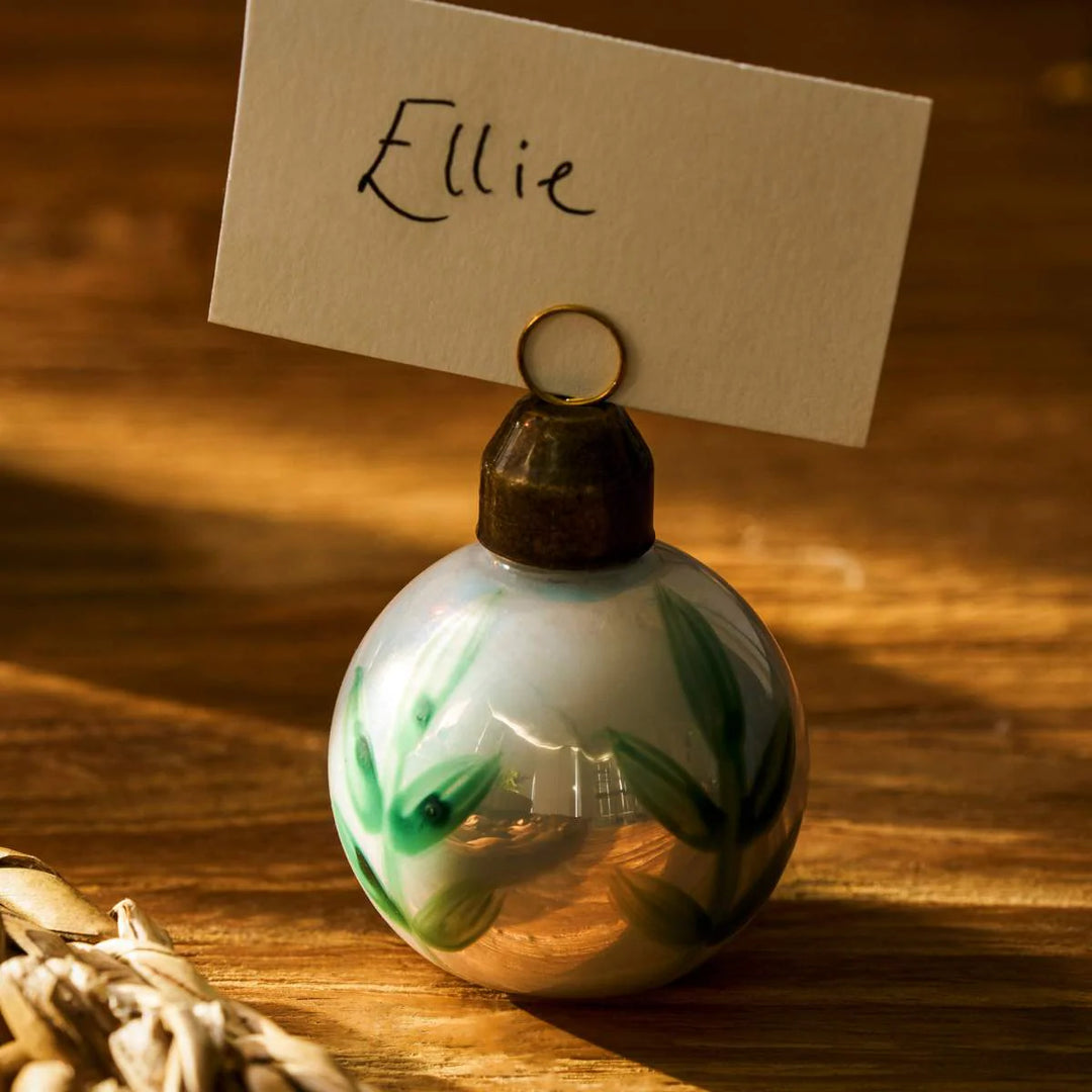 Vine Bauble Place Card Holders - Set of 6