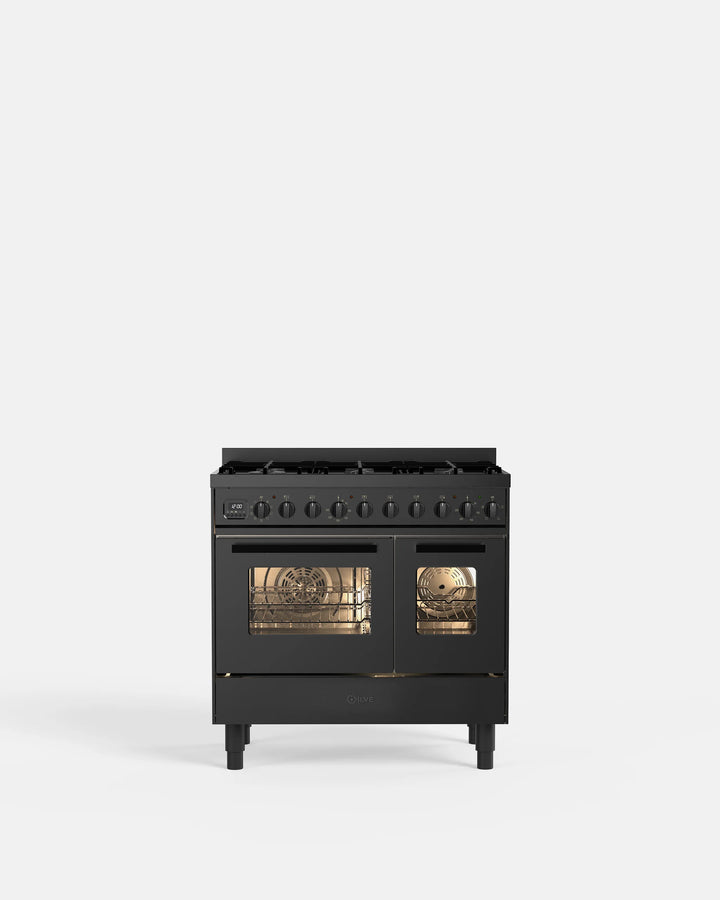 ILVE Pro Line 90cm Gas Hob Double Oven Range Cooker LD096WSCM3