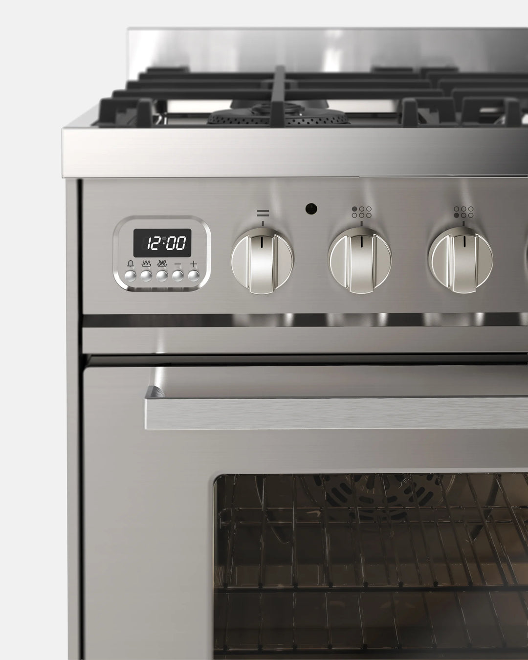ILVE Pro Line 90cm Gas Hob Double Oven Range Cooker LD096WSCM3