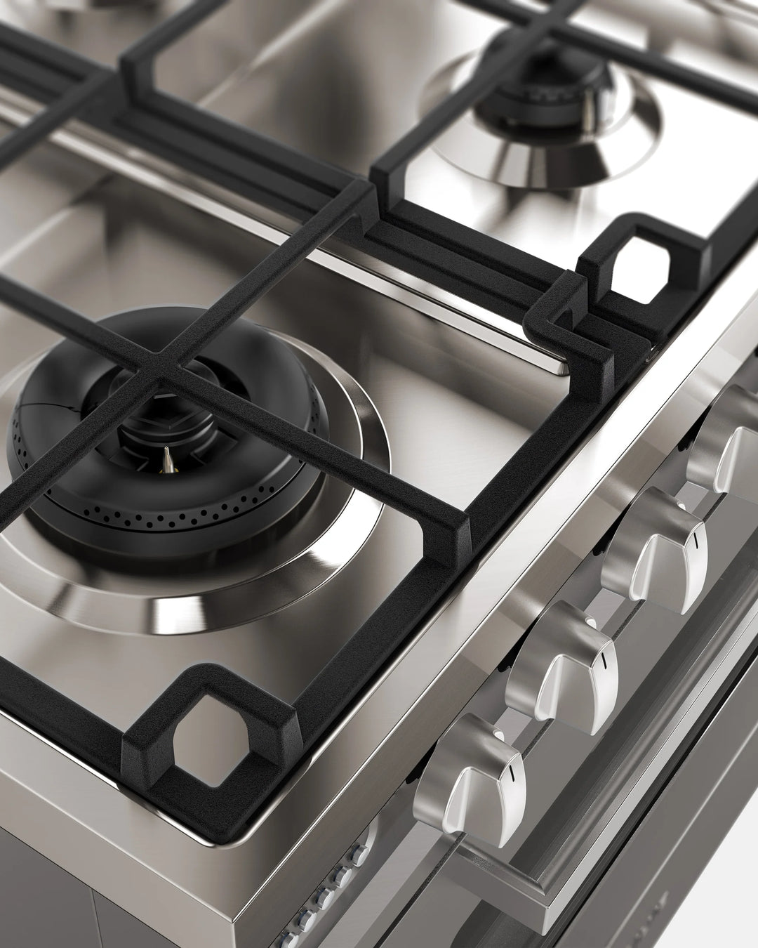 ILVE Pro Line 90cm Gas Hob Double Oven Range Cooker LD096WSCM3