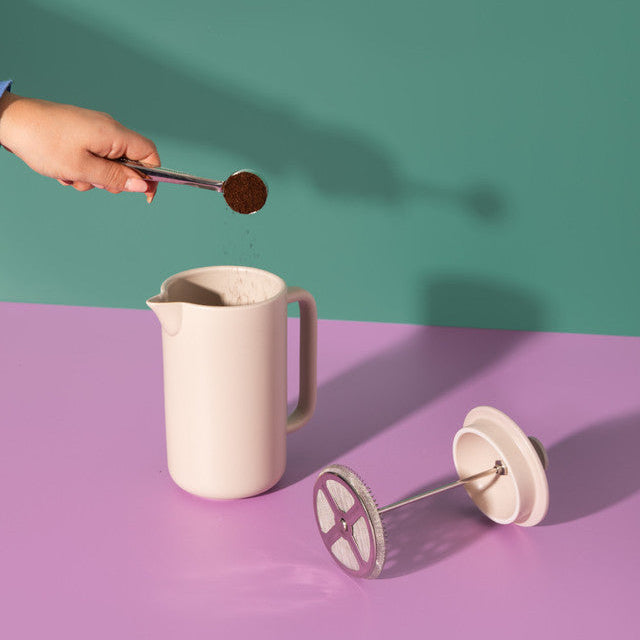 La Cafetière Arezzo 8 Cup Cafetière in Latte