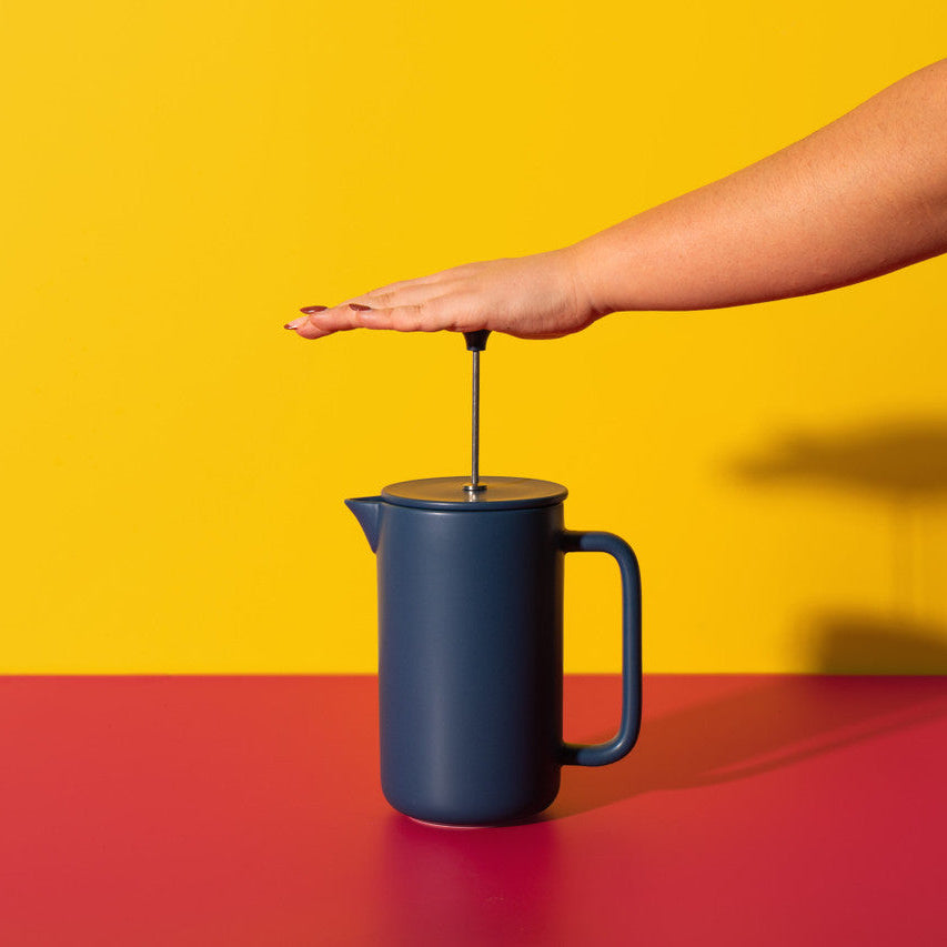 La Cafetière Arezzo 8 Cup Cafetière in Navy