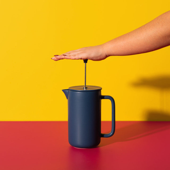 La Cafetière Arezzo 8 Cup Cafetière in Navy