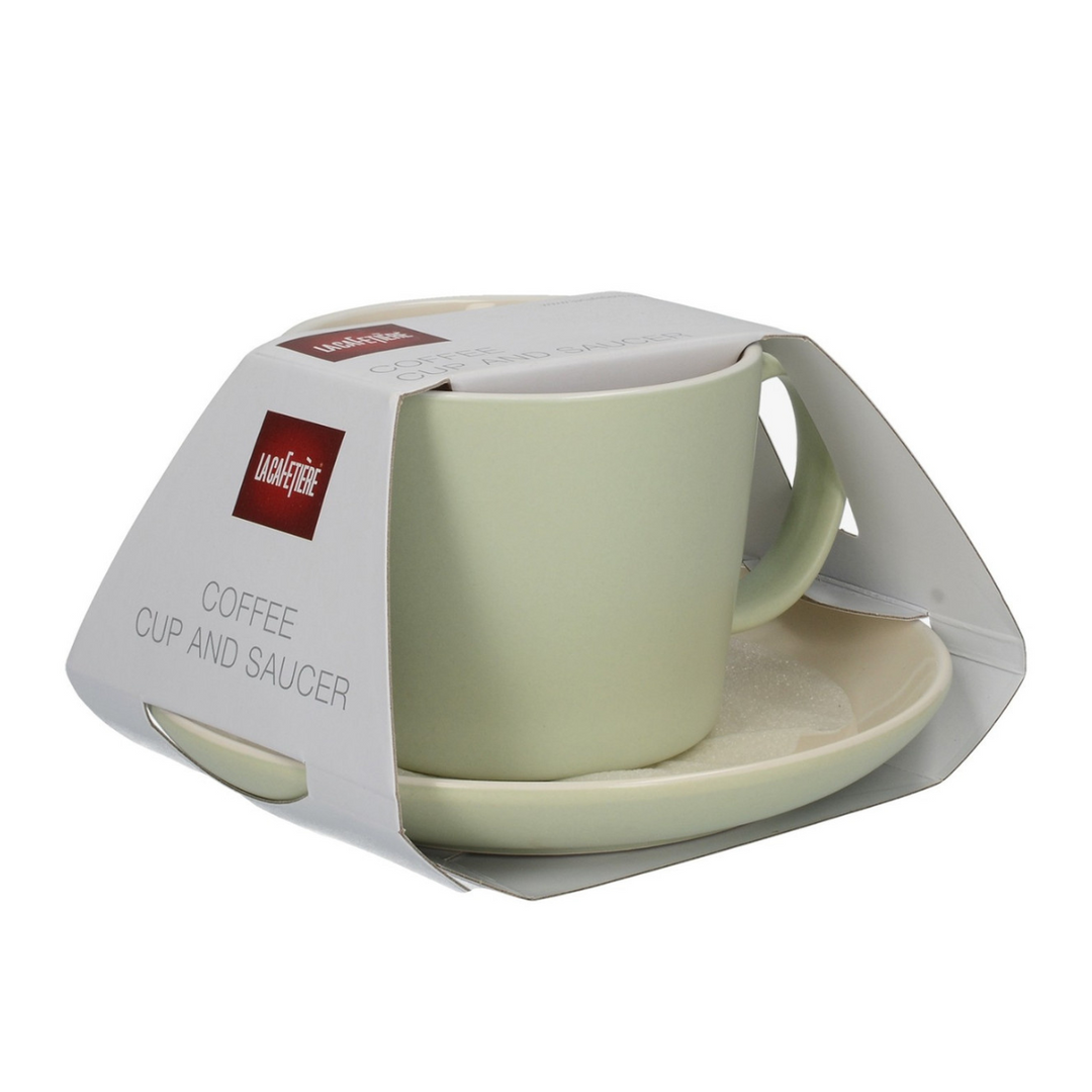 Pistachio Coffee Cup and Saucer