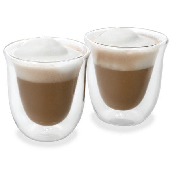 Double Walled Cappuccino 2-Cup Set