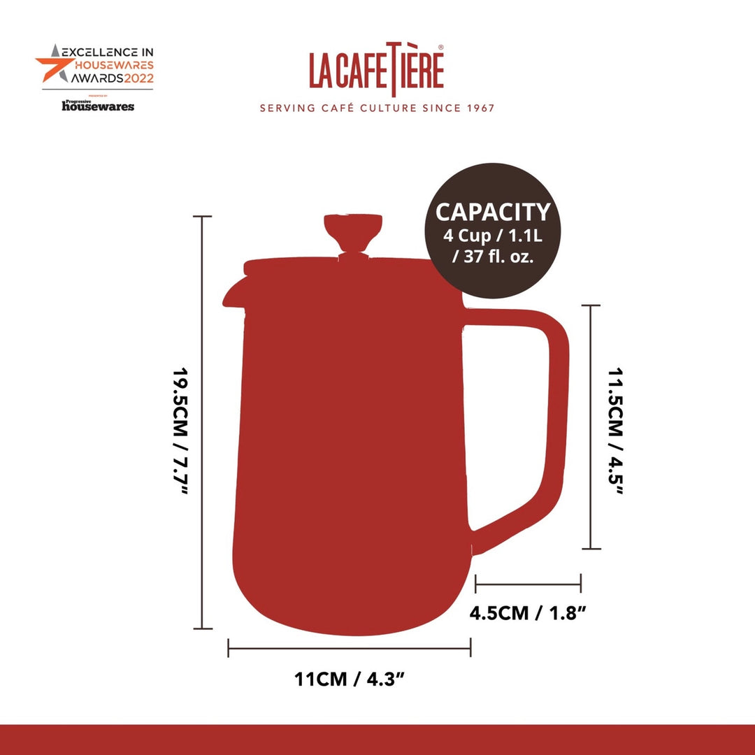 Loose Leaf Glass Teapot - 4 Cup