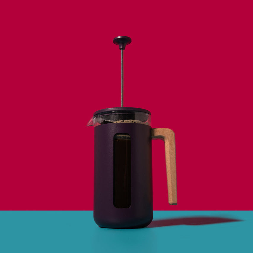 Pisa 8 Cup Cafetiere in Purple