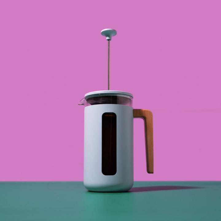 Pisa 8 Cup Cafetiere in Sky Blue