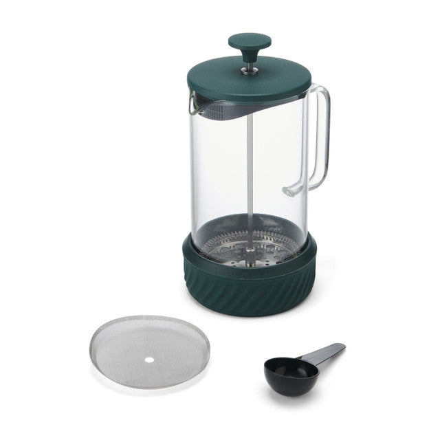 La Cafetière Zero 8 Cup in Green - No Mess French Press