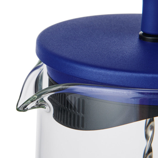 Gyro 4 Cup Glass Spinning Tea Infuser - Blue