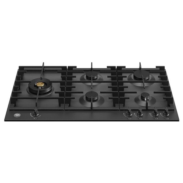 Bertazzoni P905LMODX Modern Series 90cm Gas Hob with Lateral Dual Wok