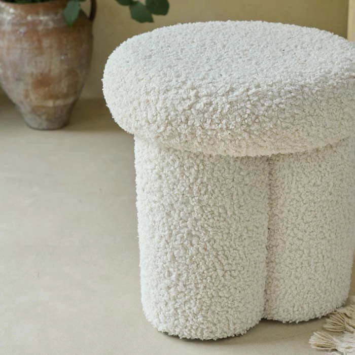 Lena Boucle Stool