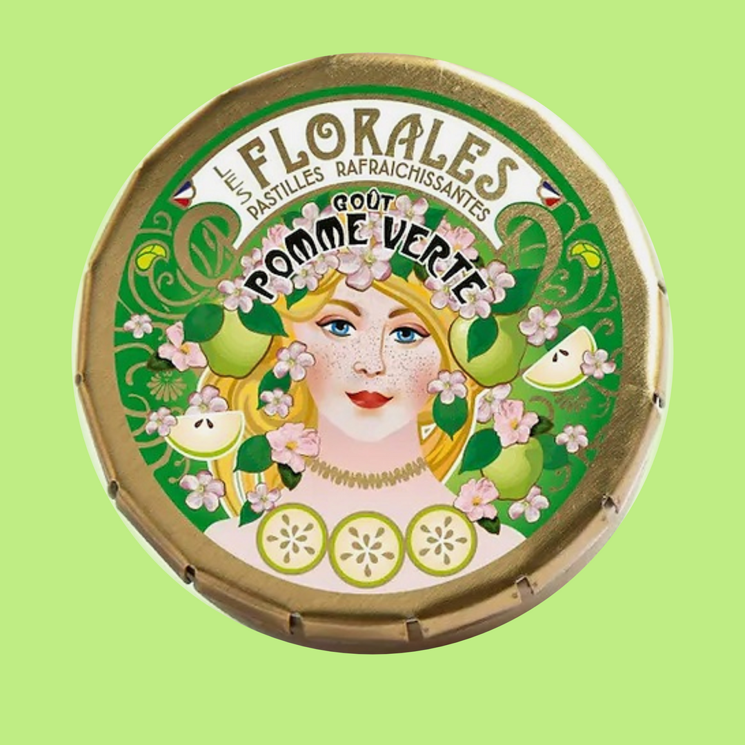 Les Florales Pastilles Tin - Pomme Vert