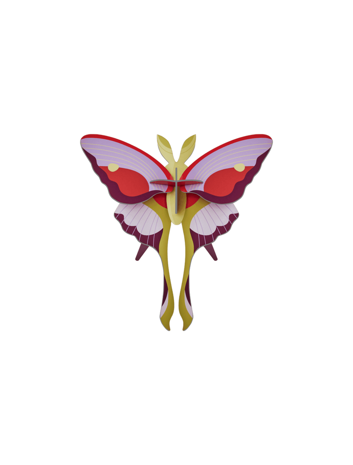Lilac Comet Butterfly 3D Model Kit