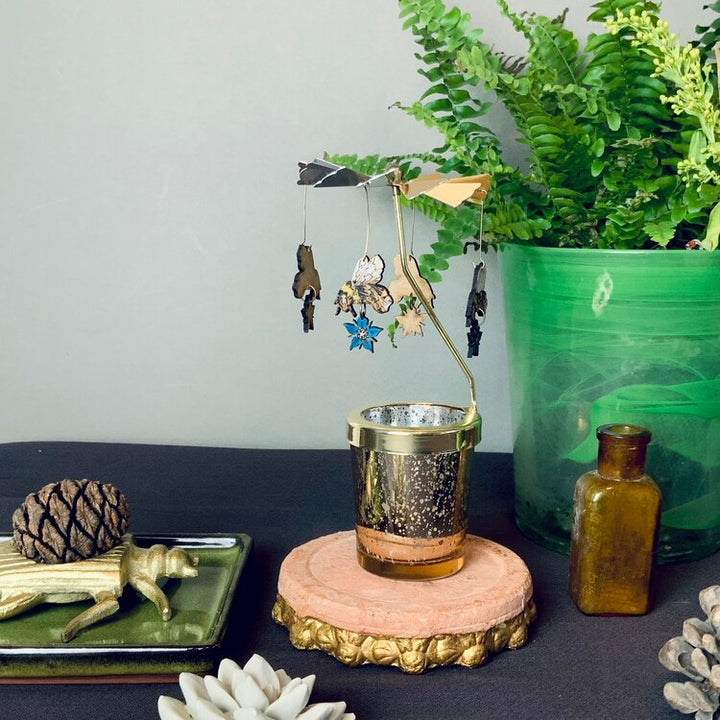 Bee & Borage Candle Carousel