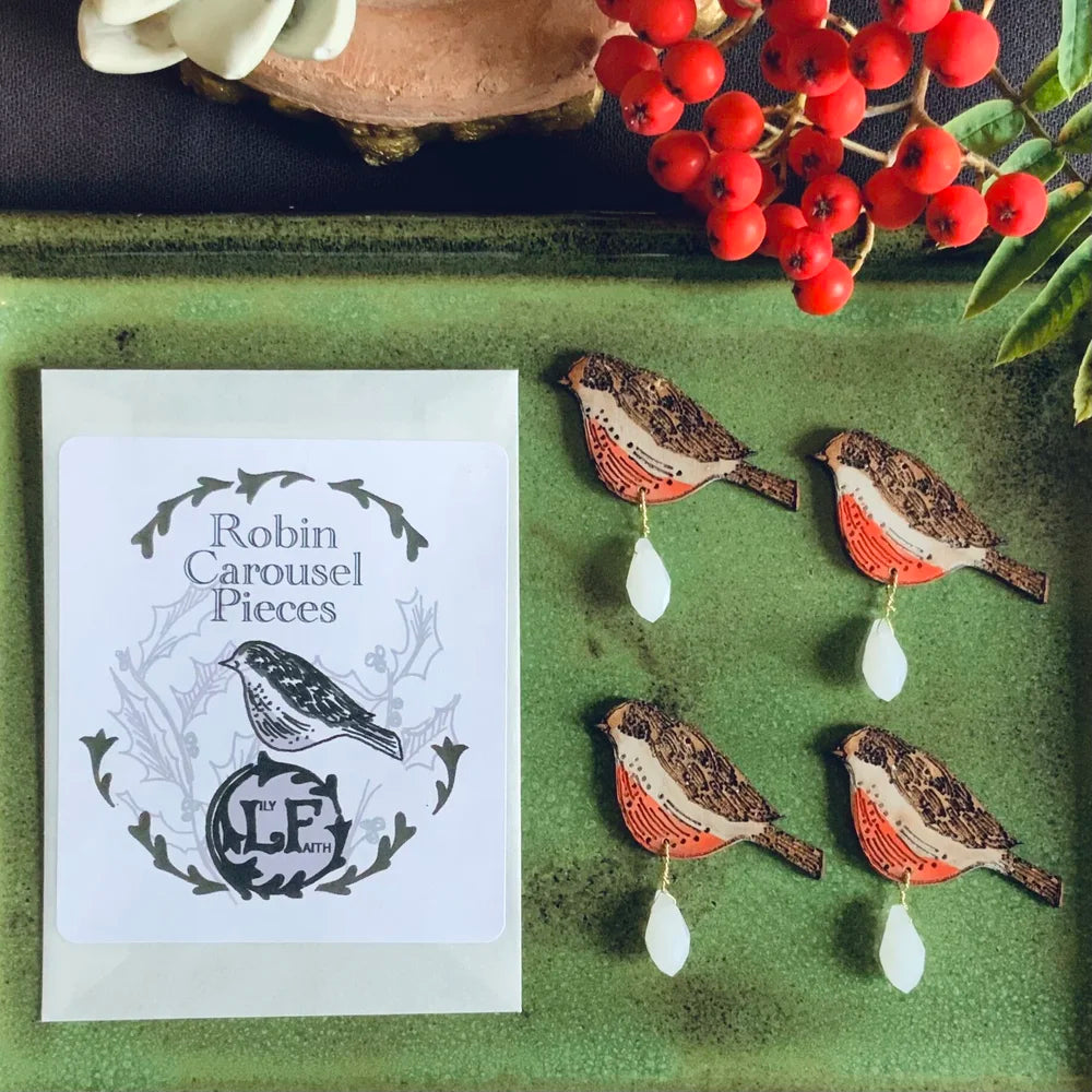 Robin Candle Carousel