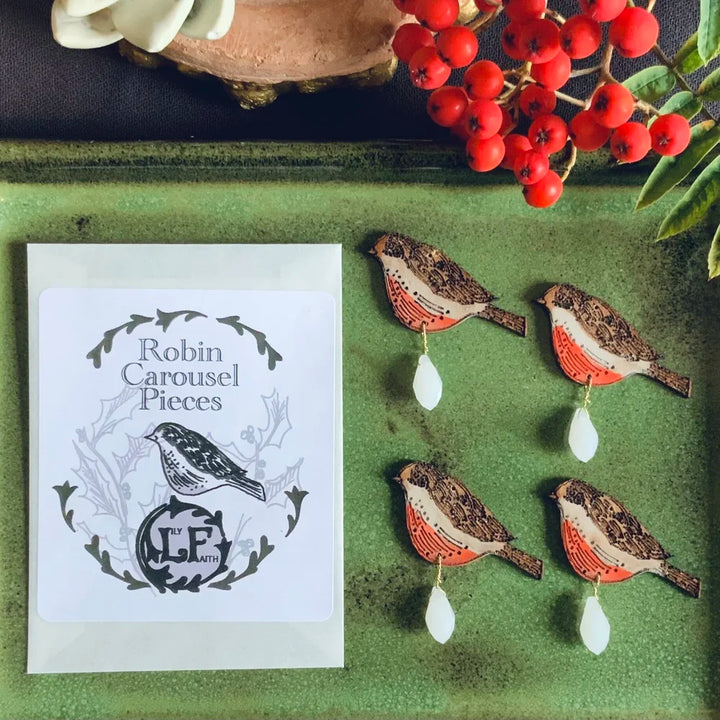 Robin Candle Carousel