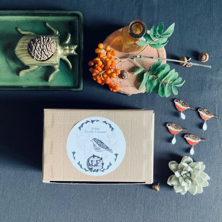 Robin Candle Carousel