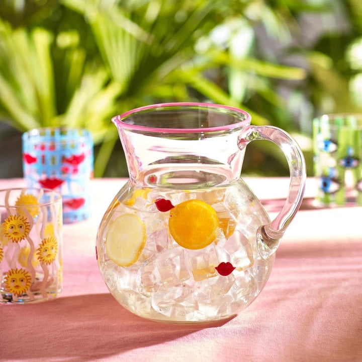 Lips Glass Jug