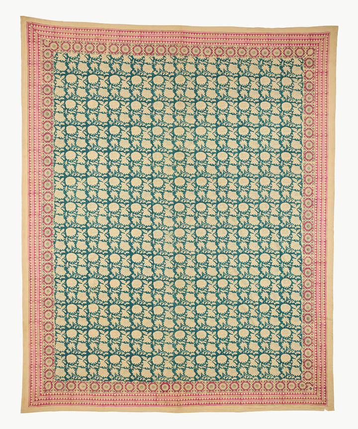 Lullaby Block Print Throw - For Table or Bed