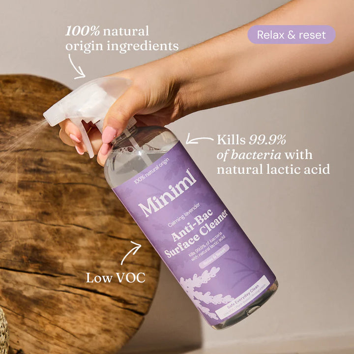 Miniml Anti-Bac Surface Cleaner - Calming Lavender