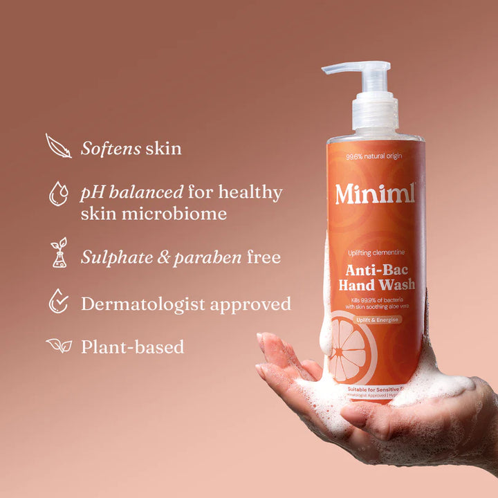 Miniml Anti-Bac Hand Soap - Uplifting Clementine