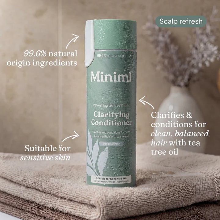 Miniml Clarifying Shampoo - Refreshing Tea Tree & Mint