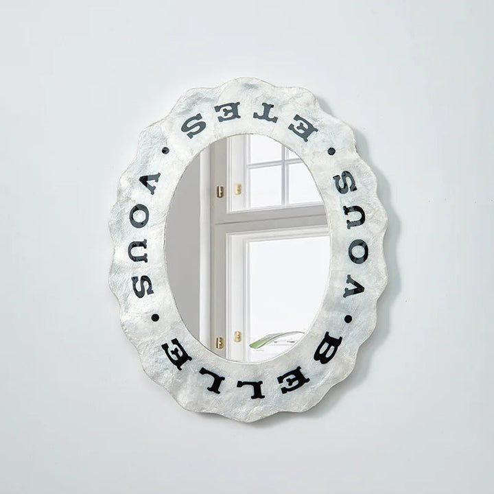 You Are Beautiful - Shell Wall Mirror