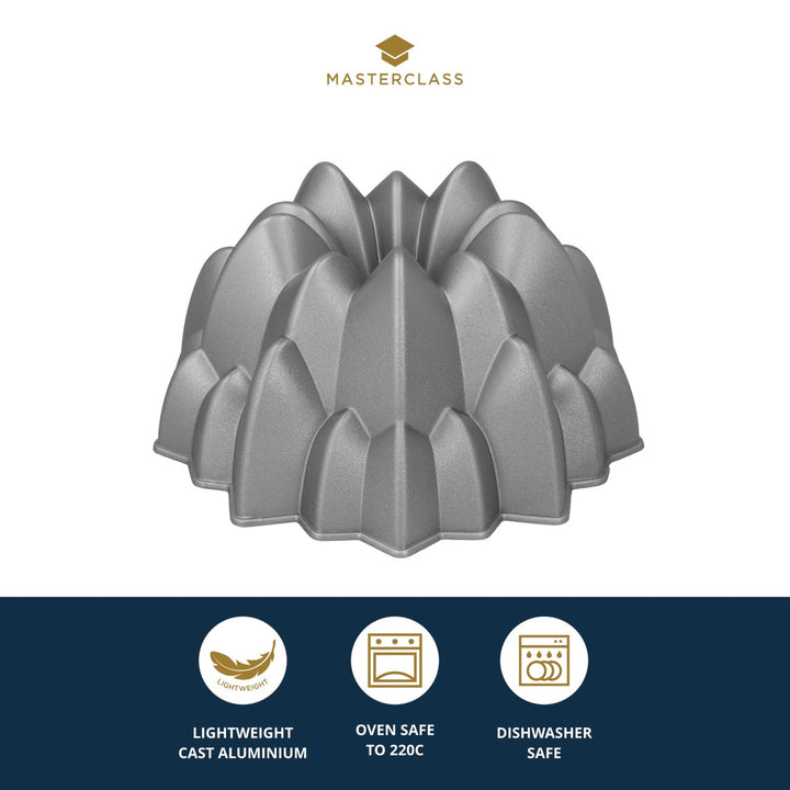 MasterClass Non-Stick Cast Aluminium Decorative Cake Tin