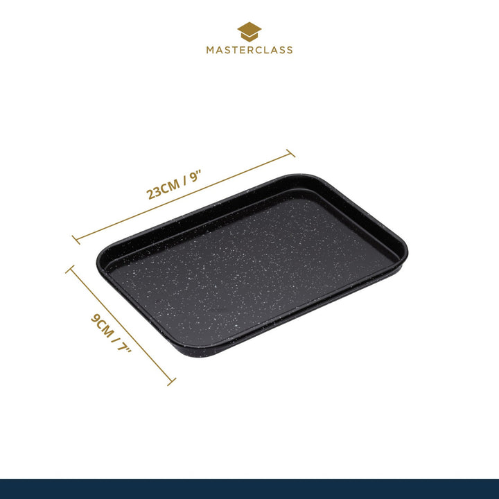 MasterClass Vitreous Enamel Baking Tray, 24 x 18 cm