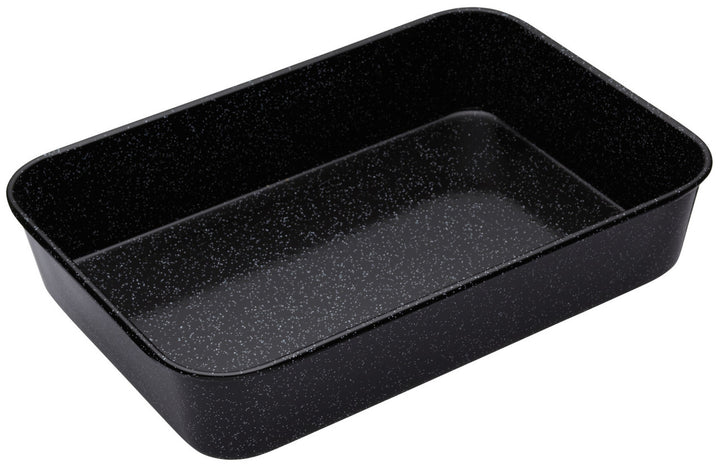 MasterClass Vitreous Enamel Roasting Pan, 40cm x 28cm