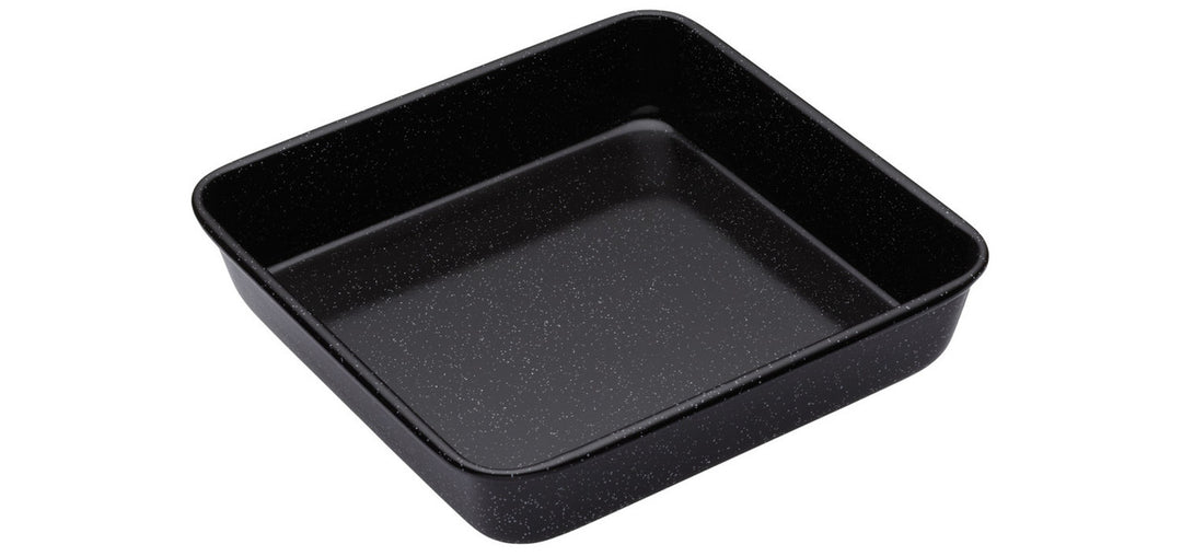 MasterClass Vitreous Enamel Square Pan 23cm x 4cm