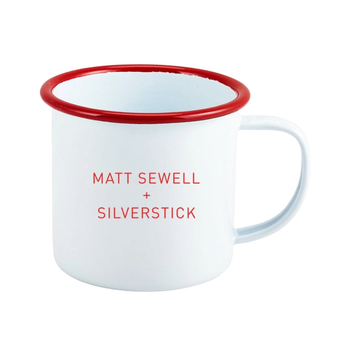 Matt Sewell Enamel Camping Mug