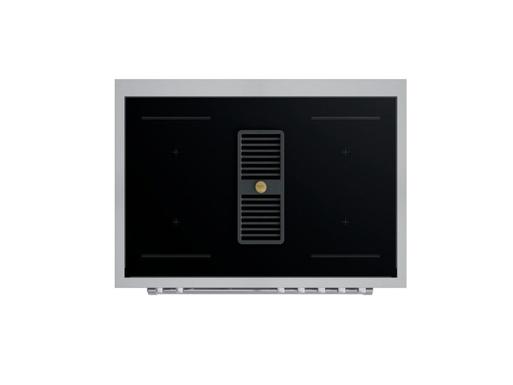 Bertazzoni Air-Tec cooker 90 cm Professional Series - induction top and integrated hood, electronic oven