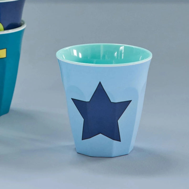 Melamine Cup - Blue Star